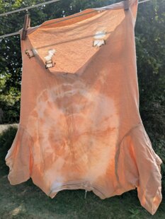 Vegetable dyeing