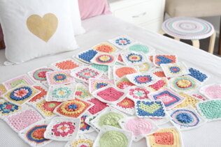 Rainbow Noodles blanket