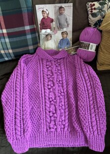 Sassy’s new jumper