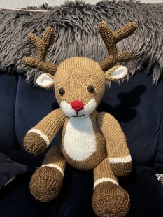 Reindeer (Knit a Teddy)