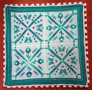 Flutter and Bloom Blanket