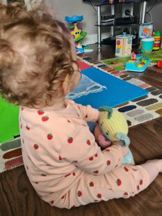 Patch Teddy Bear for Ana x