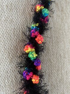 Neon /80’s glow party Hawaiian lei necklace