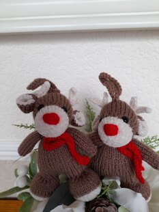 Christmas key charms