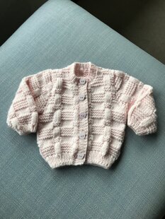 Pink Cardigan