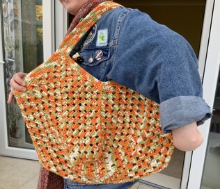 Juicy orange Granny Rocco bag
