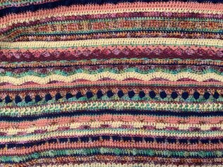 Summer sampler blanket