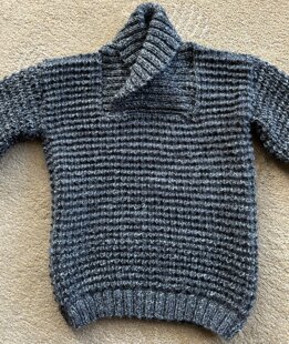 Snuggly DK Sweater for my Grandson Alex