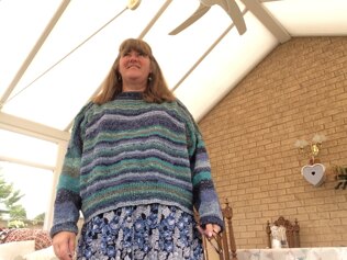 Cropped cozy jumper
