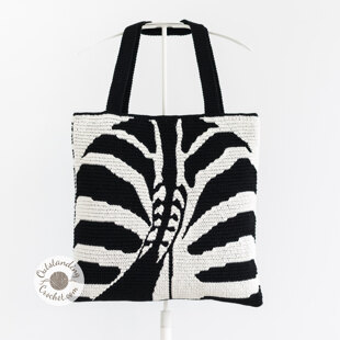 Heads or Tails Zebra Bag/ Pillow