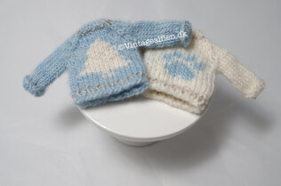 Raglanella mini sweater with fair isle