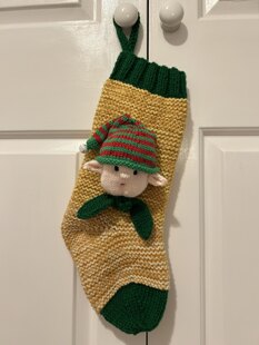 3D Christmas Stocking - Pixie