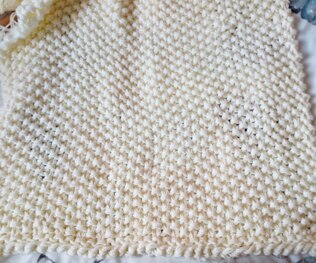 Snowdrops Baby Blanket