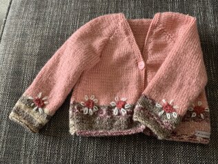 Flower cardigan