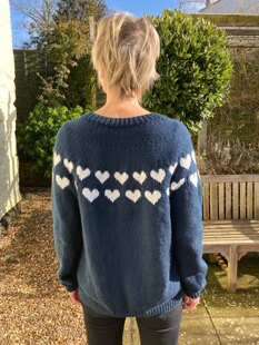 Hearts cardigan