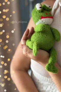 My new pattern Little Frog