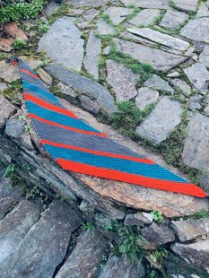 Mums diagonal scarf