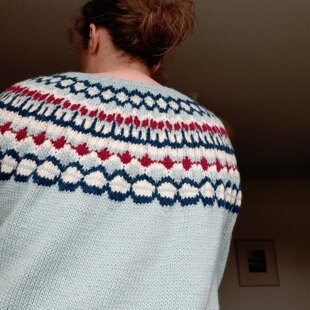 KerryAnn's wedding gift sweater