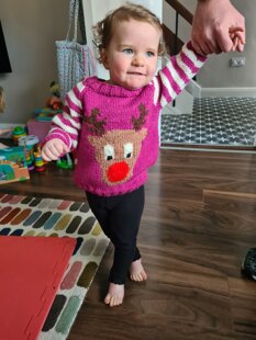Christmas jumper for Ana