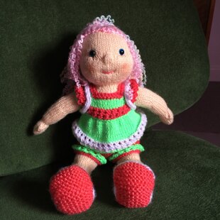 Doll with bunny