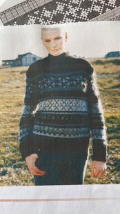 “Anya” Jumper, pattern by Marie Wallin