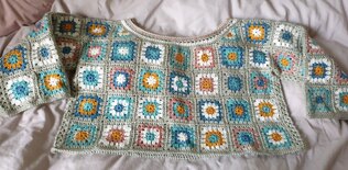 Twinkling Granny Sweater