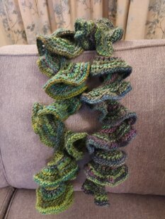 Ruffle scarves