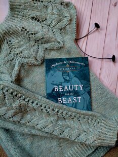 Blue Lace Delight Sweater