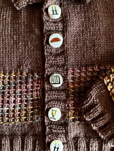 Challah Boy's Cardigan &amp; Hat Set