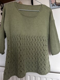 Zigzag summer top