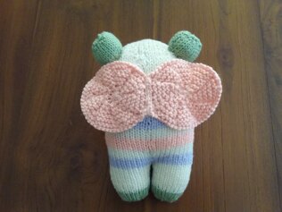 "Sleeping Angel"  Knot forgotten Knit Bear