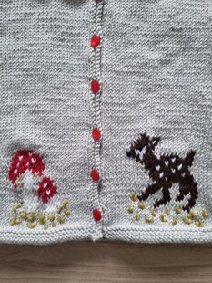 Baby cardigan