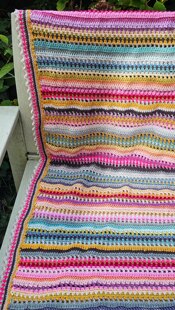 Candy Rainbow Blanket