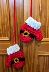 toddler Christmas mittens