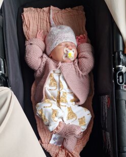 Norwegian Fir baby cardigan