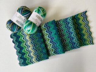 ZickZack scarf No.3