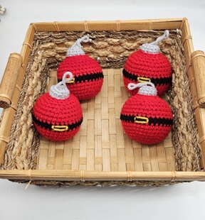 Santa Ornament