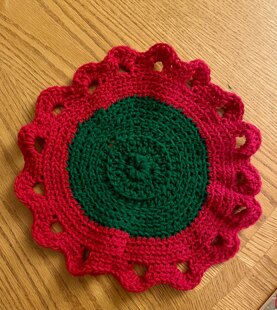 Holiday doily
