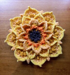 Sunflower Throw