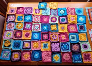 Granny I Shrank Your Squares CAL
