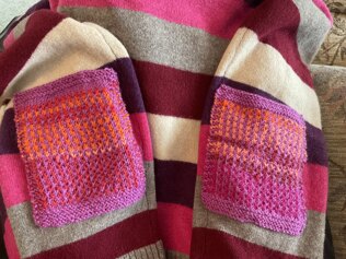 Elbow patches and darning a hole
