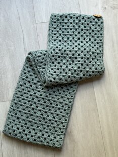 Granny Stitch Infinity Scarf