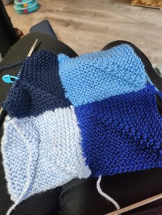 My blue memory blanket