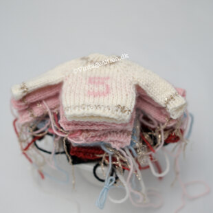 Raglanella mini sweater with fair isle