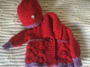 Baby chunky cardigans