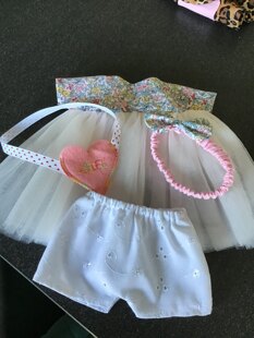 Girlie Clothes for Aoife’s Bear