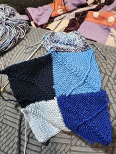 My blue memory blanket