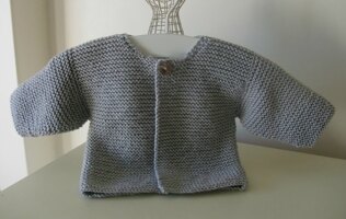 Simple Baby Cardigan