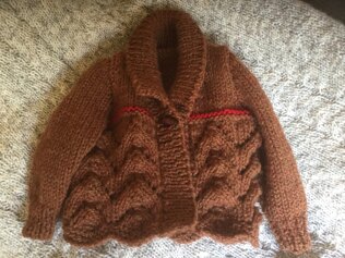Baby chunky cardigans