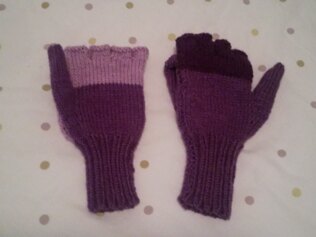 Flip-top mittens